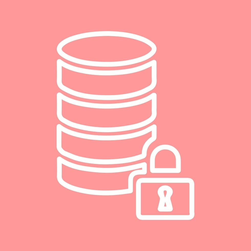 Encrypted Data Vector Icon