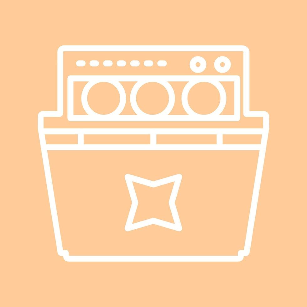 Dishwasher Vector Icon