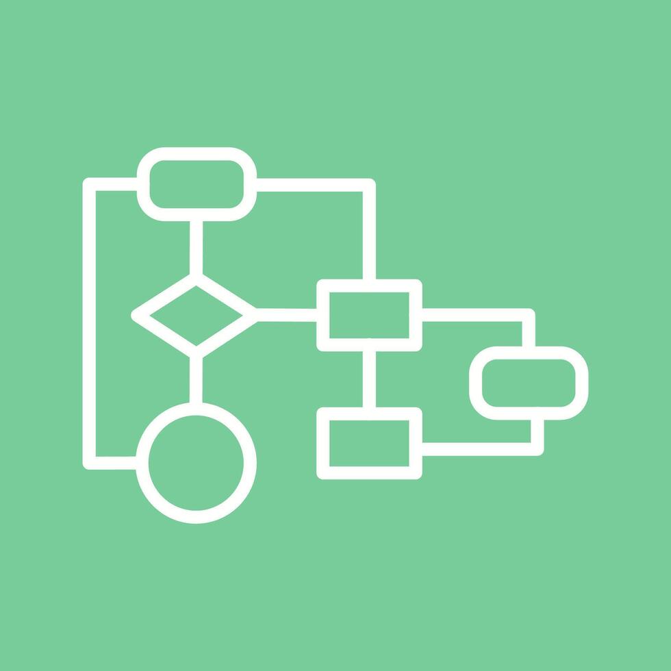 Flowchart Vector Icon