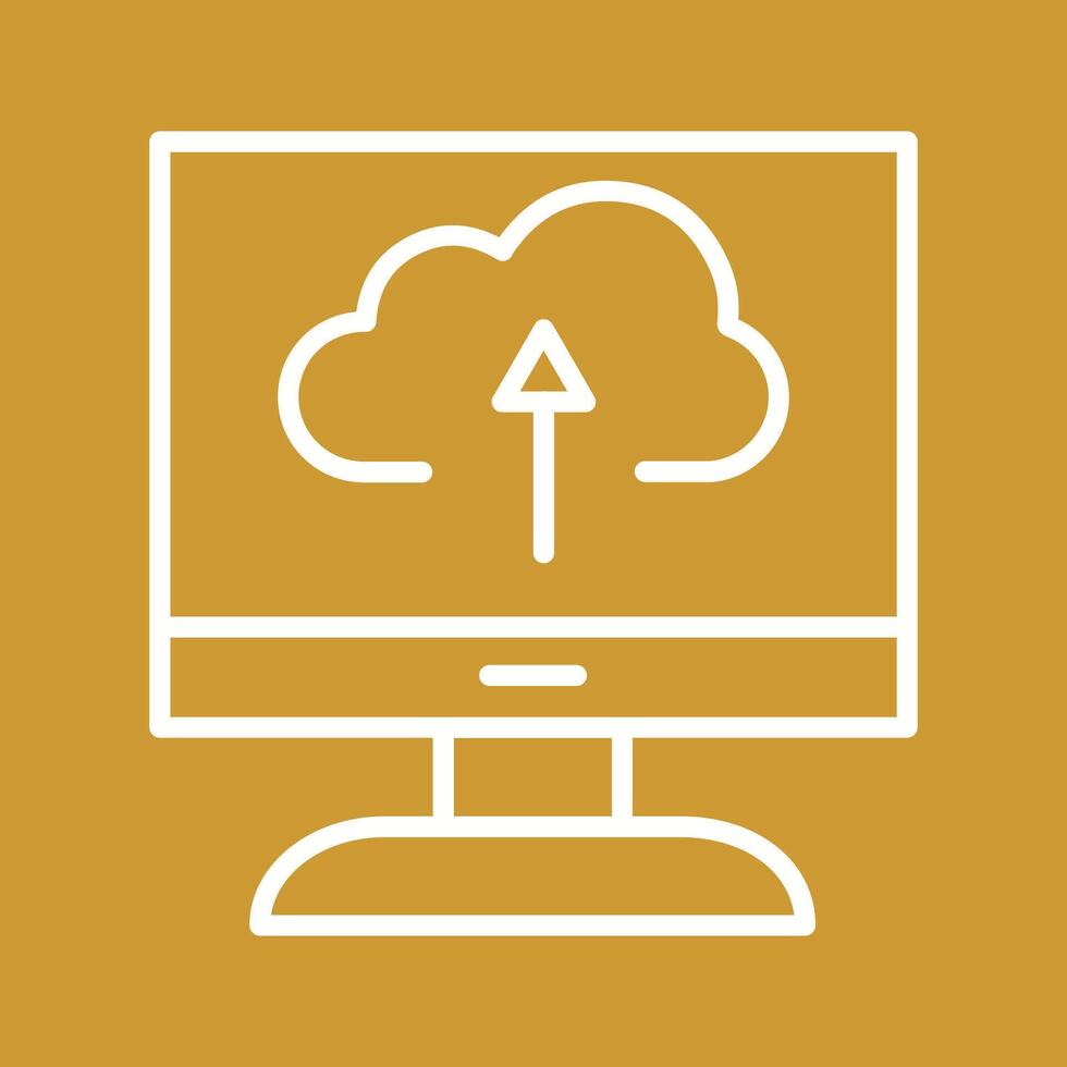 Cloud Backup Vector Icon