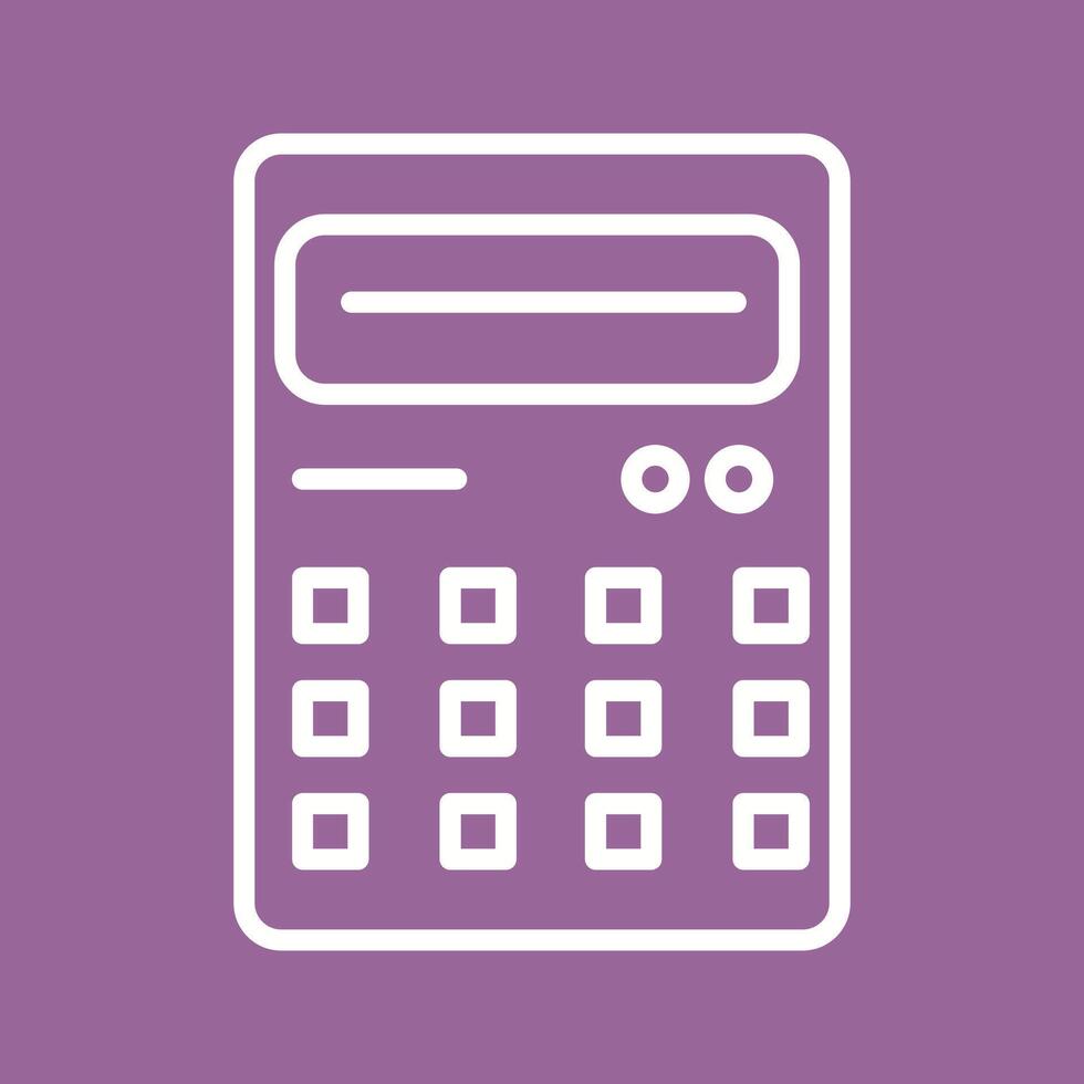 Calculator Vector Icon