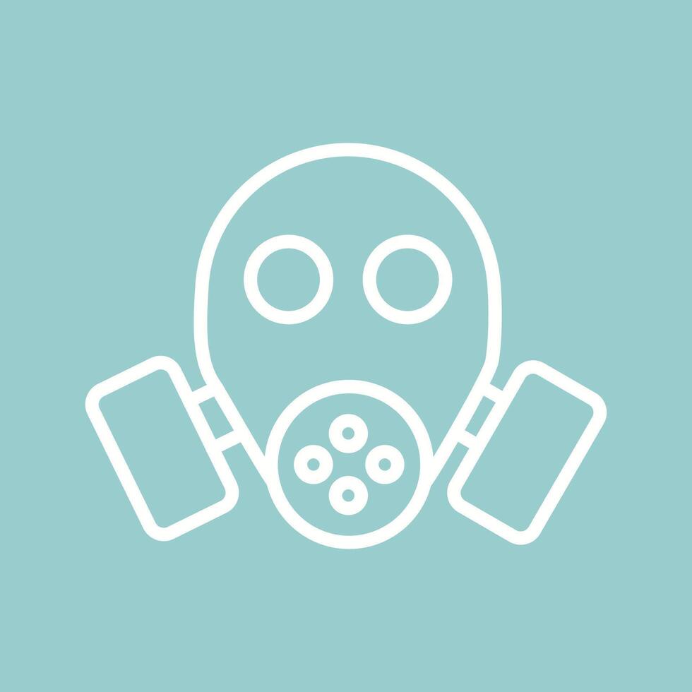 Gas Mask Vector Icon