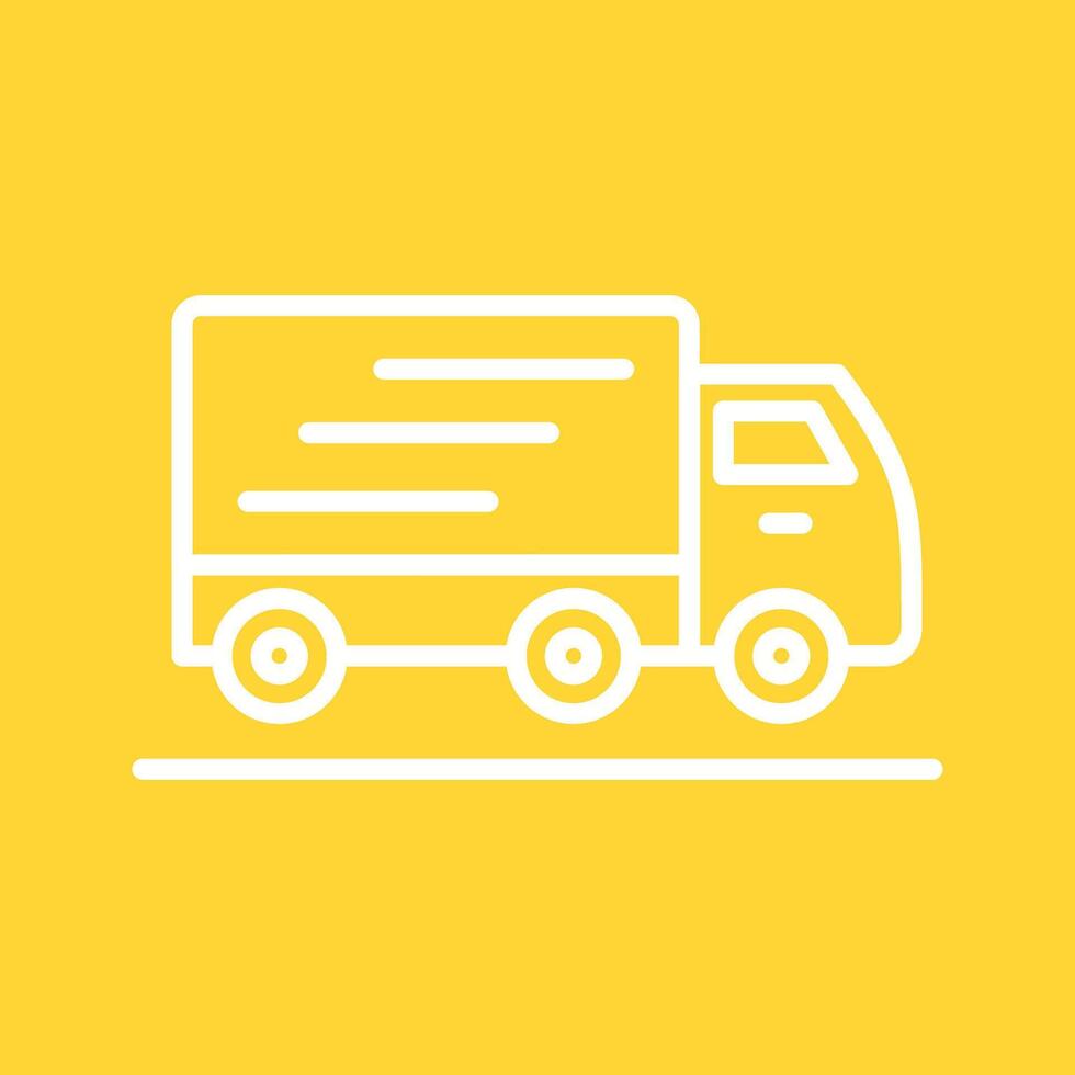 Moving Truck Vector Icon