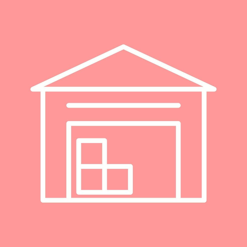 Warehouse Vector Icon