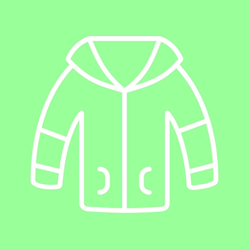 Winter Jacket Vector Icon