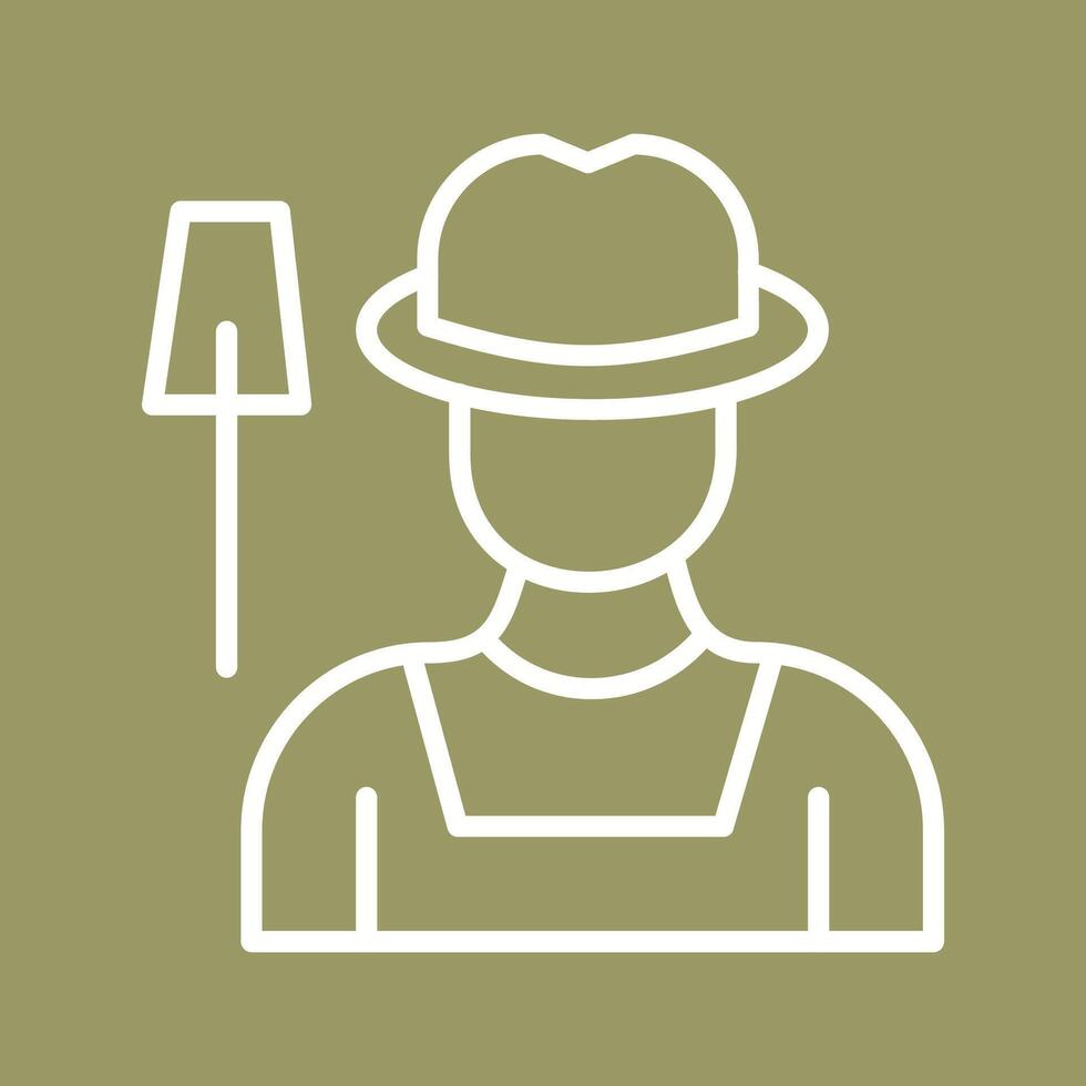 Farmer Vector Icon