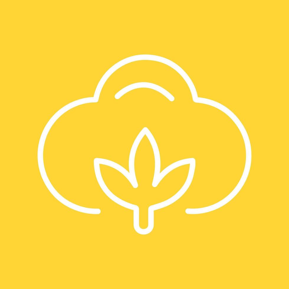 Cotton Vector Icon