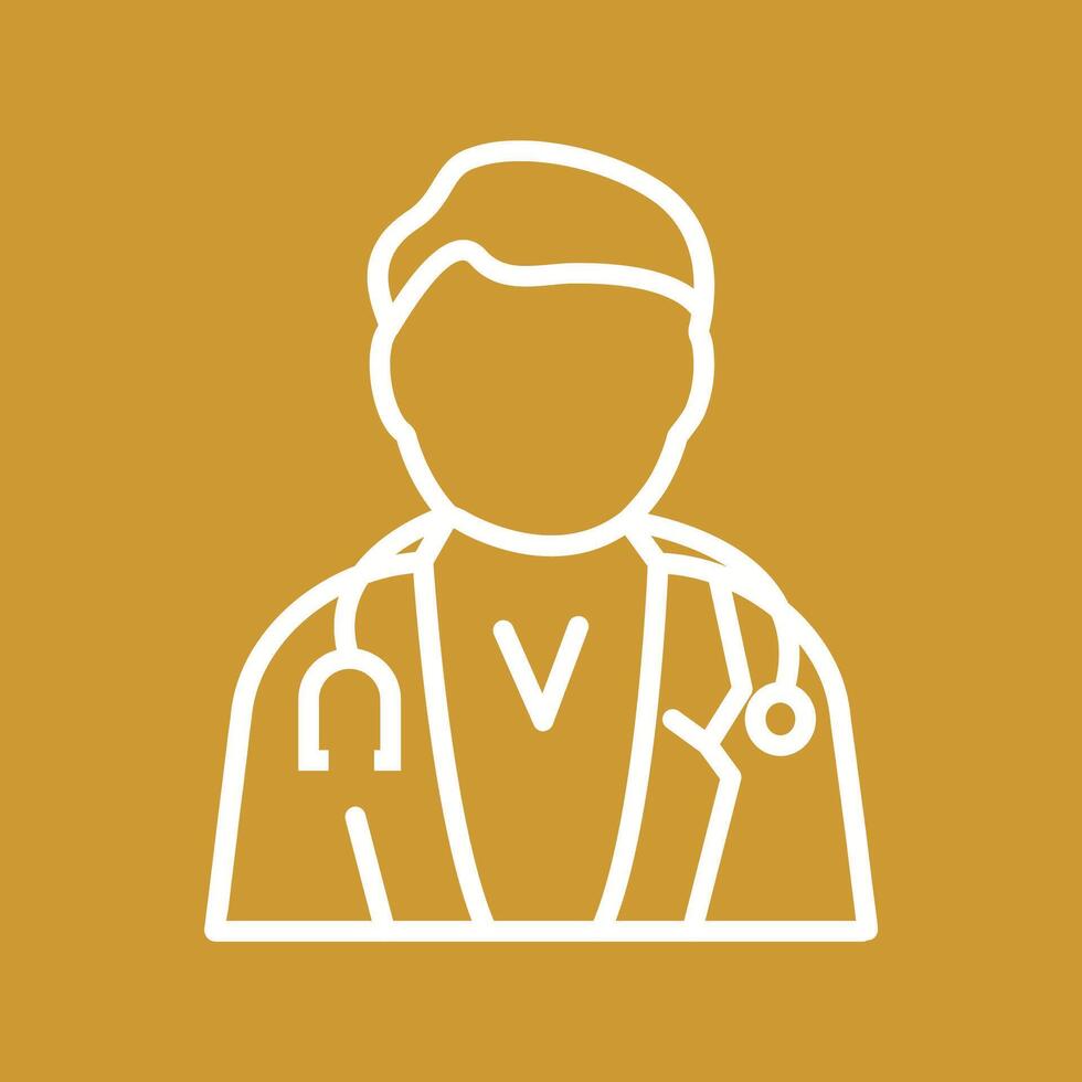 Male Doctor Vector Icon