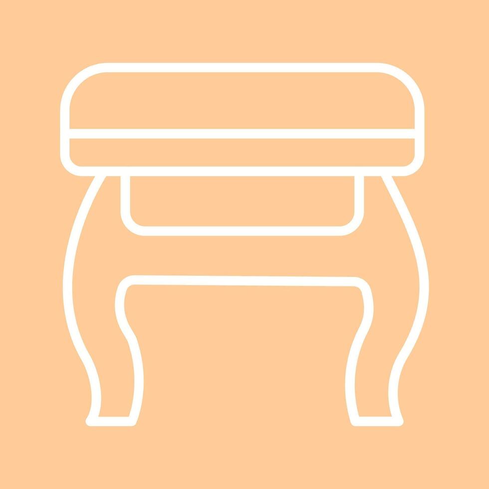 Stool Vector Icon