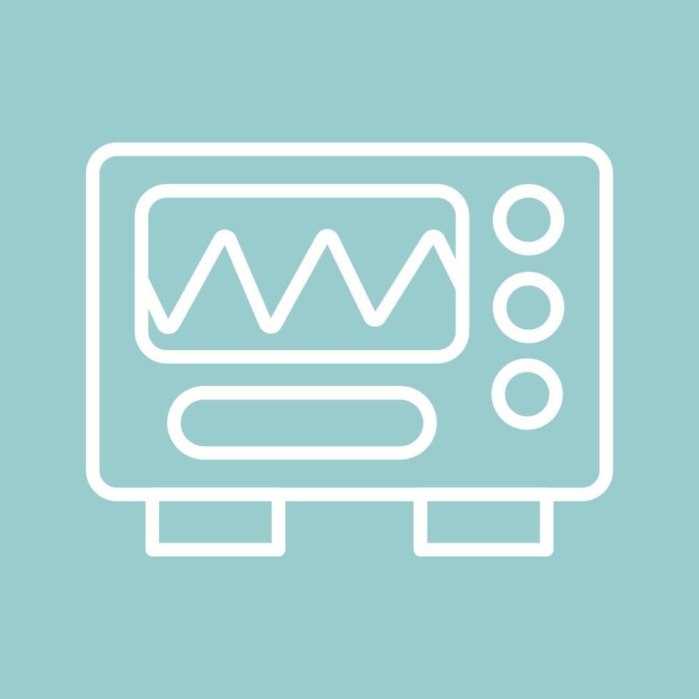 Oscilloscope Vector Icon