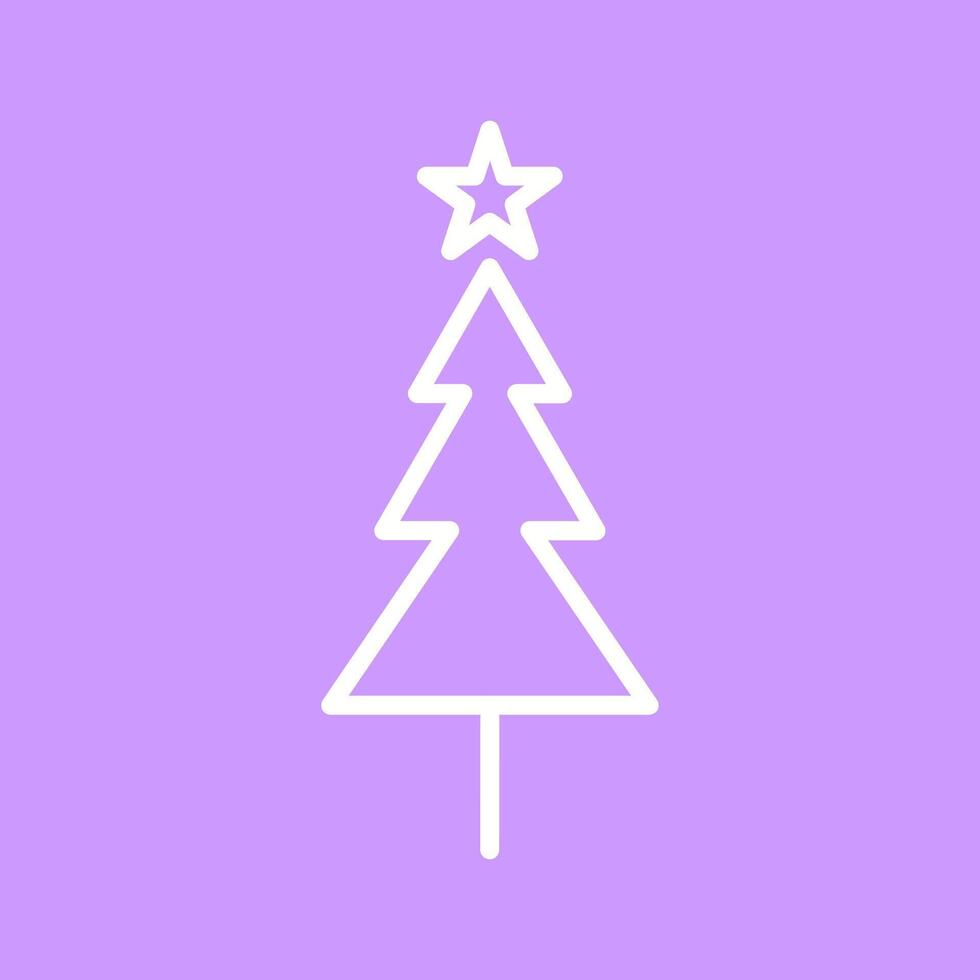 Christmas Tree Vector Icon