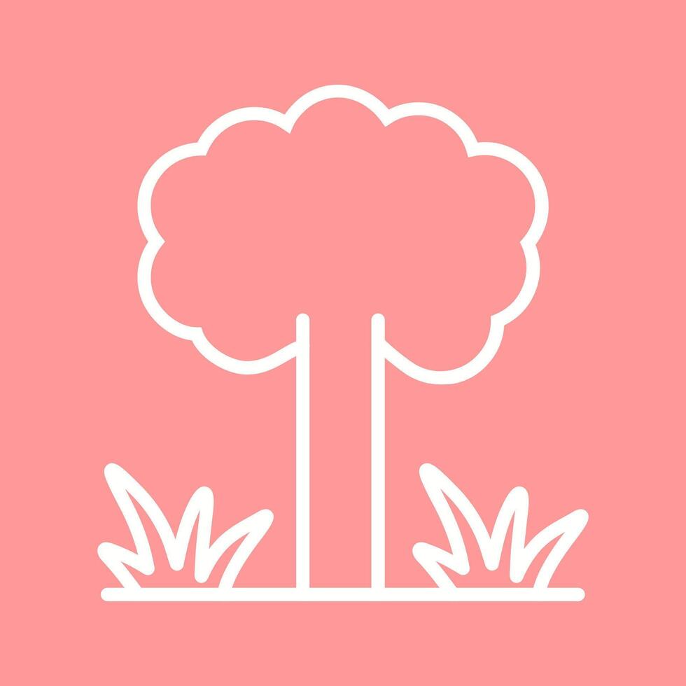 icono de vector de árbol