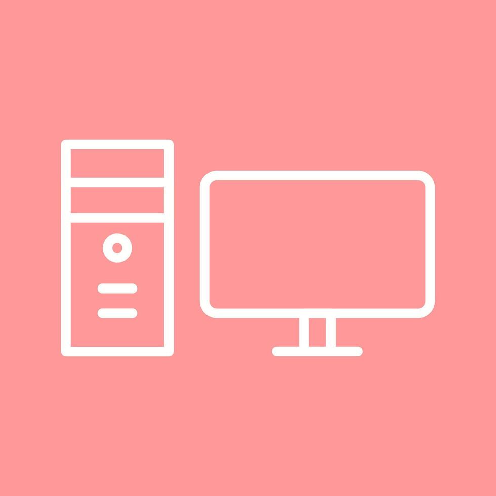 Desktop Vector Icon