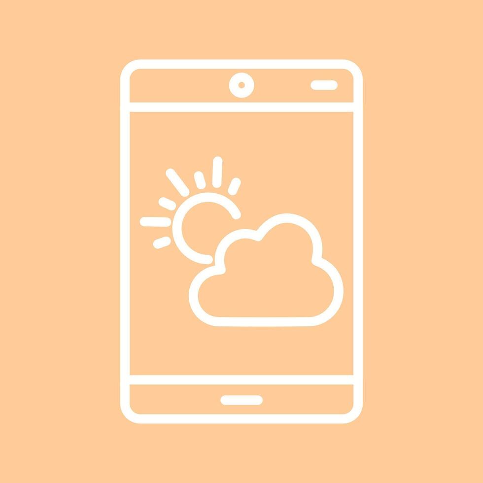 Weather App Vector Icon