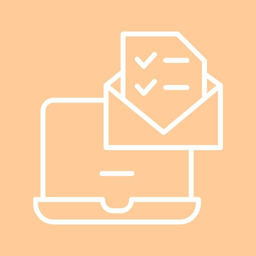 Distance Education Vector Icon