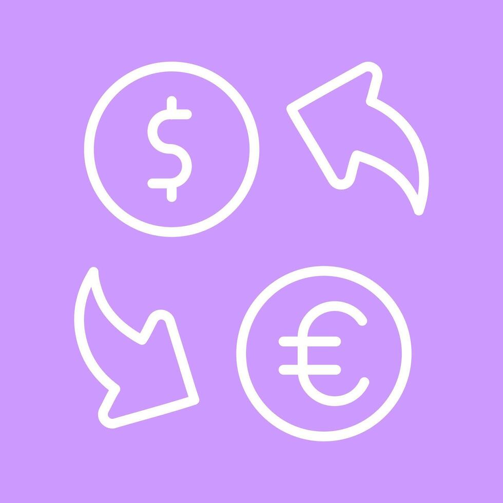 Currency Exchange Vector Icon