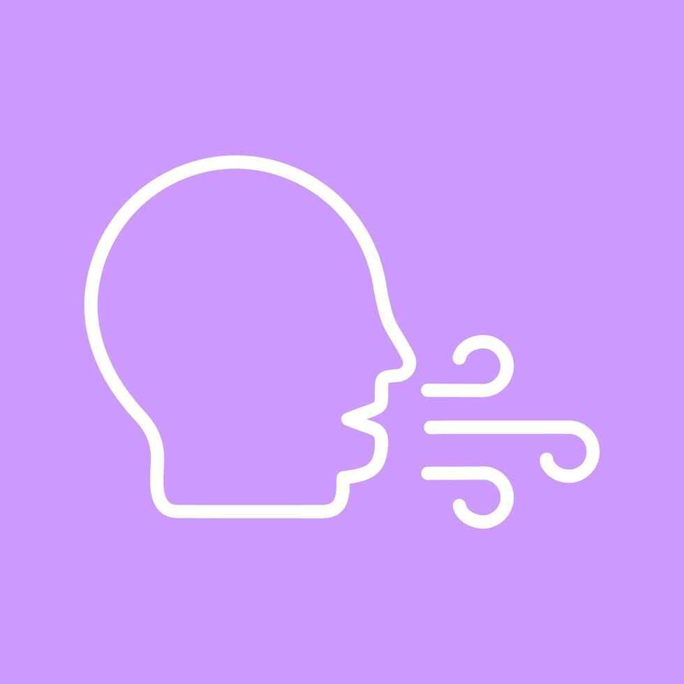 Bad Breath Vector Icon