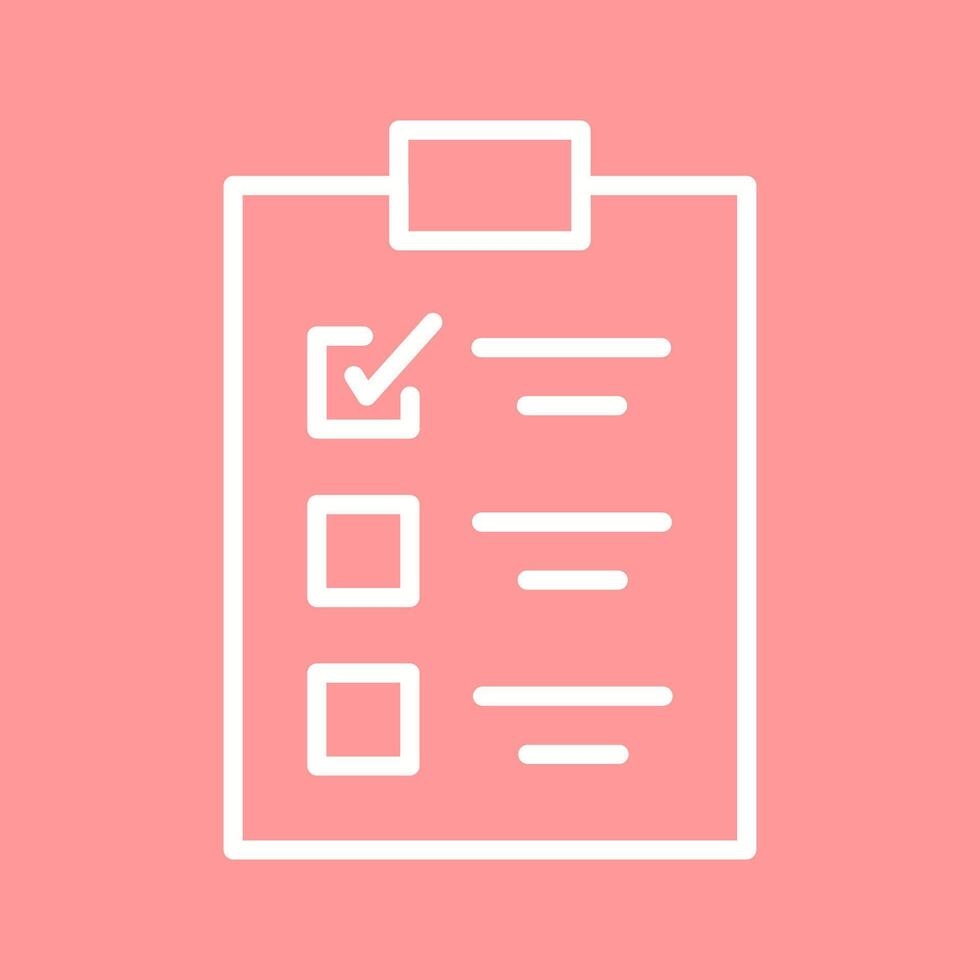 To Do List Vector Icon