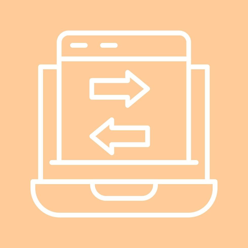 Data Transfer Vector Icon