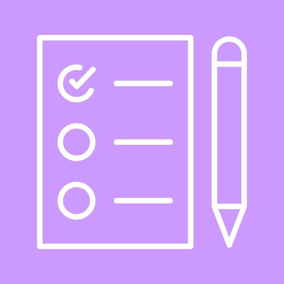 Task List Vector Icon