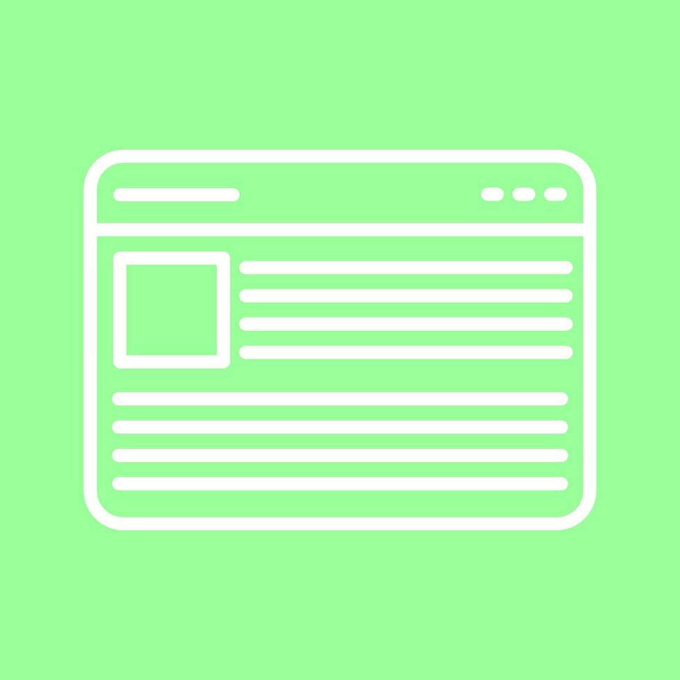 Blogging Services Vector Icon