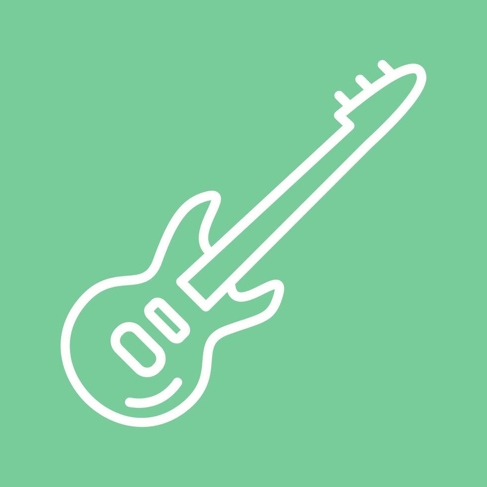 icono de vector de guitarra