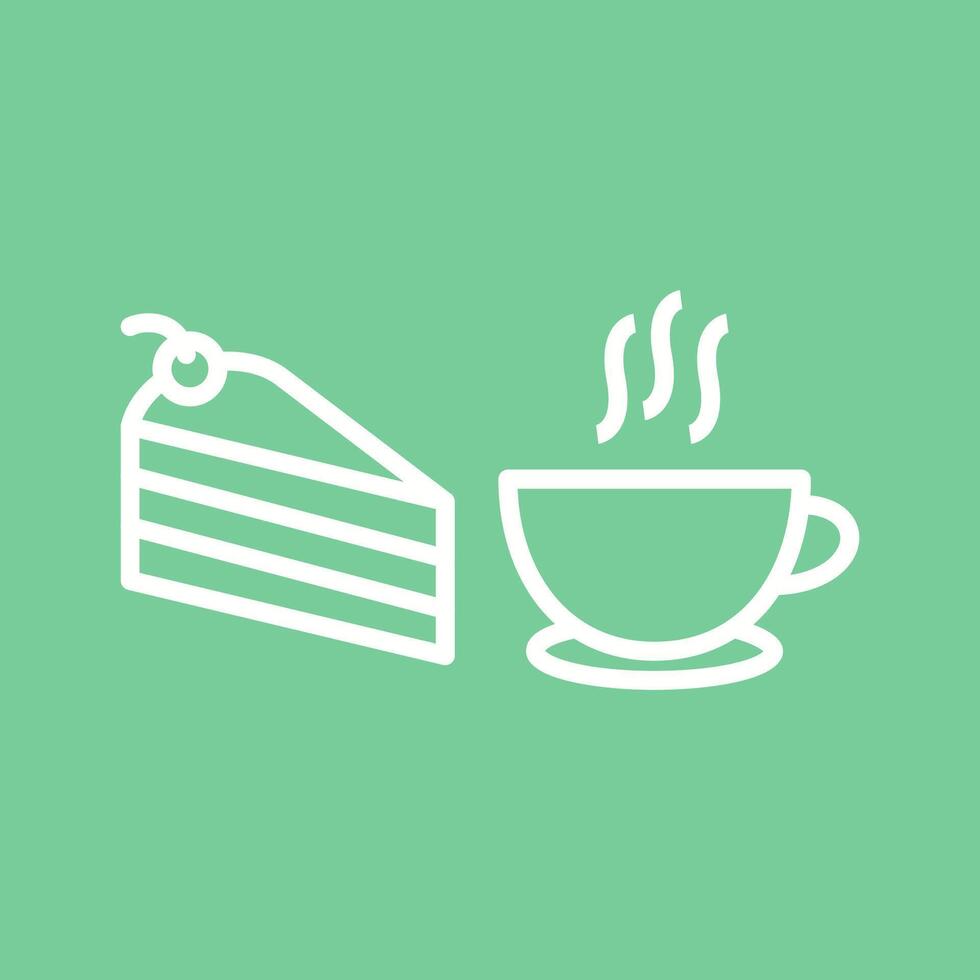 Coffee Served Vector Icon