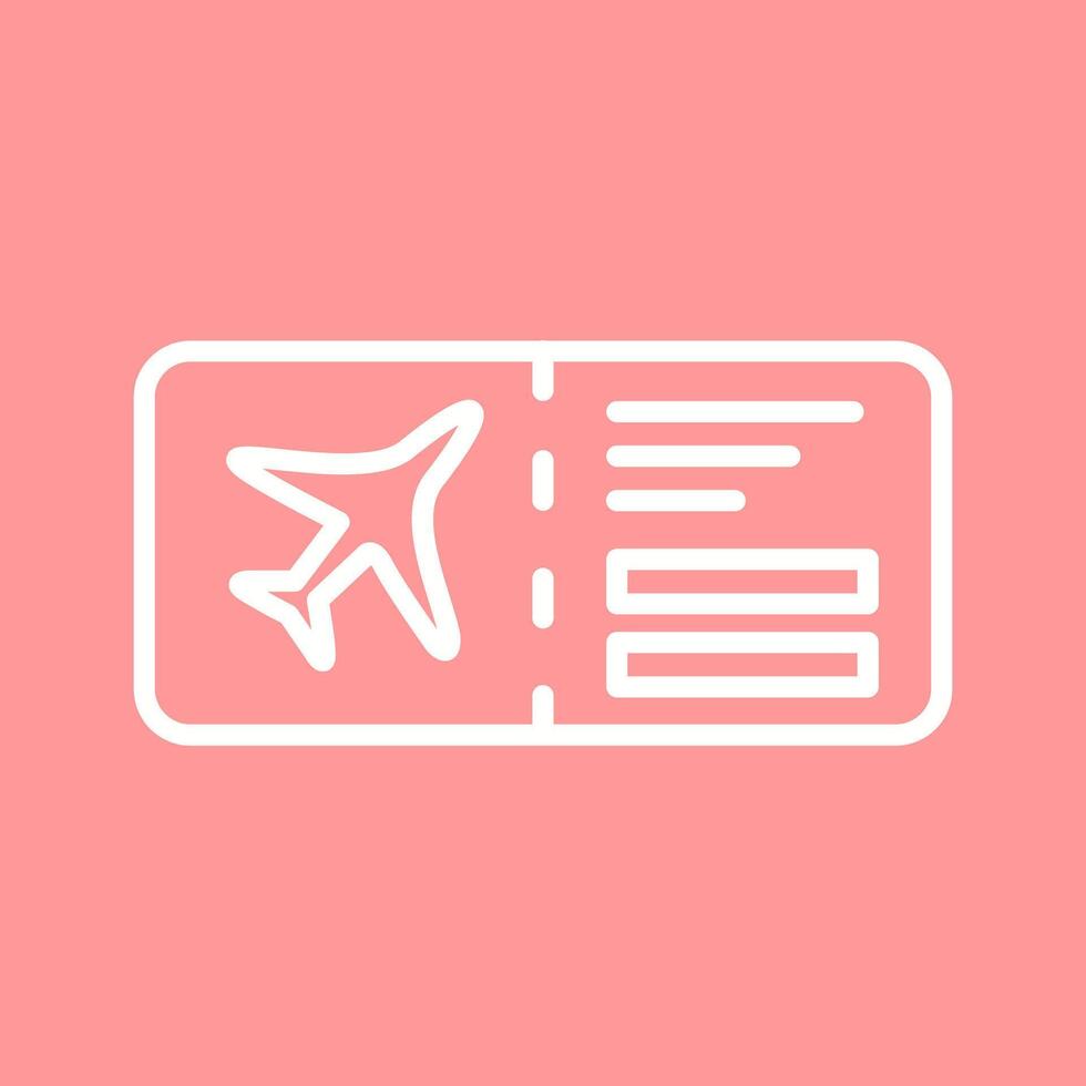 Plane Tickets Vector Icon