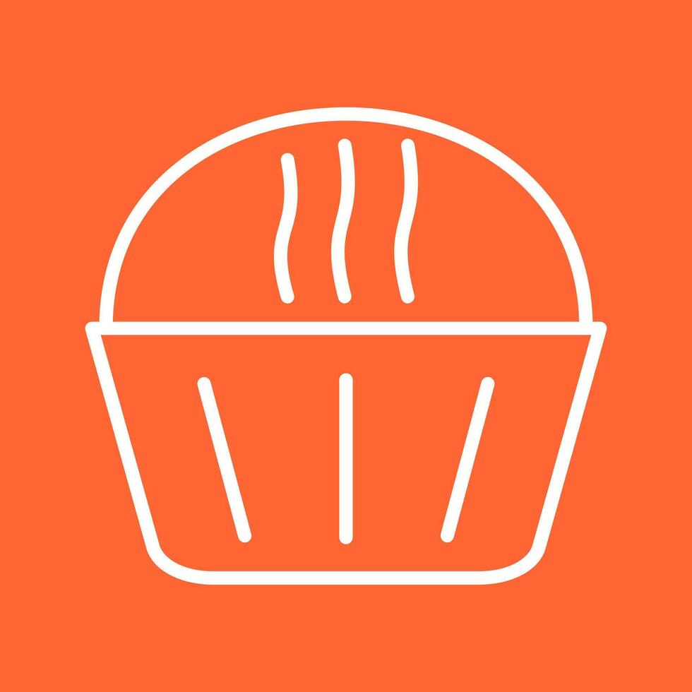 Cream Muffin Vector Icon