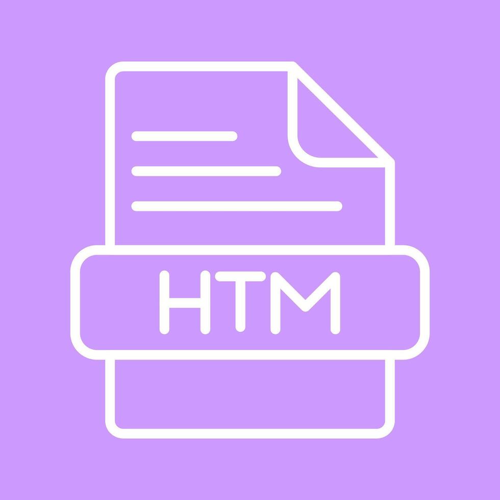 HTM Vector Icon