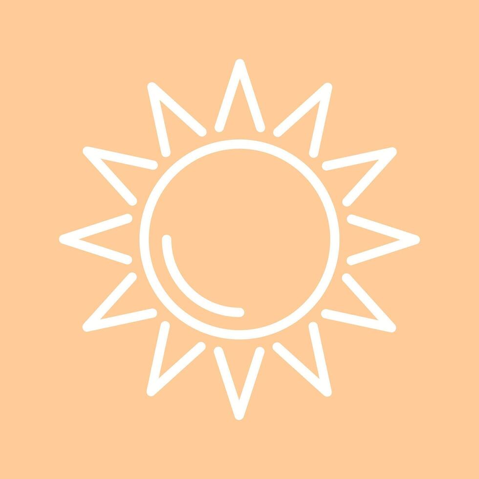 Sun I Vector Icon