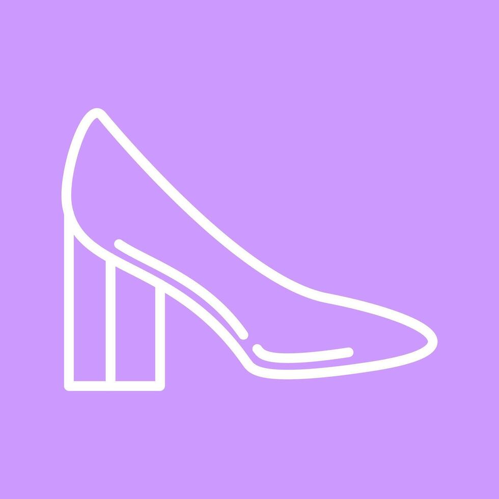 icono de vector de tacones