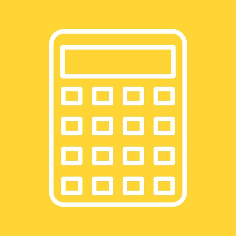 Calculator Vector Icon