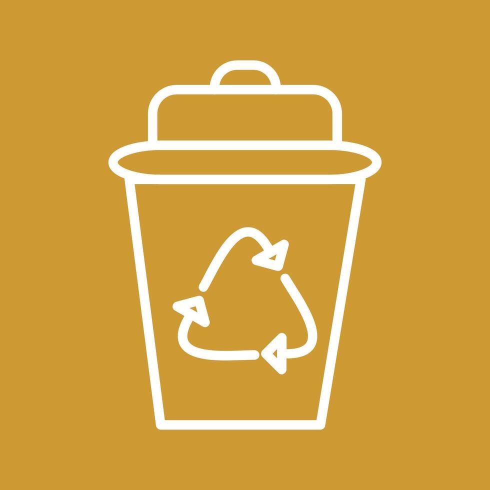 Recycle Bin Vector Icon