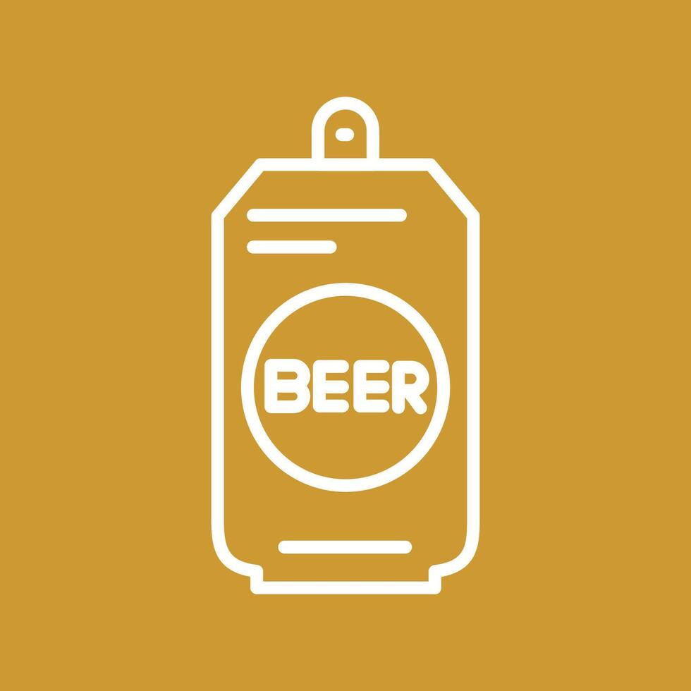 Beer Can II Vector Icon