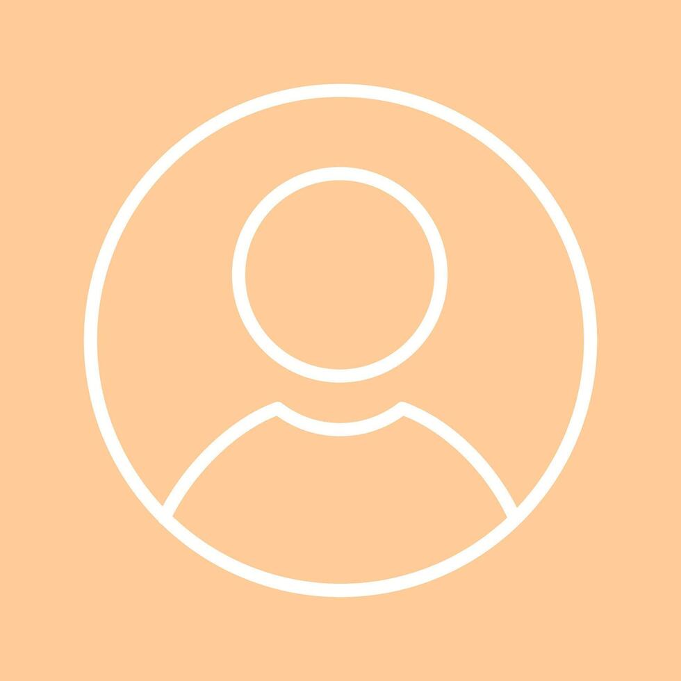 Male Profile Vector Icon