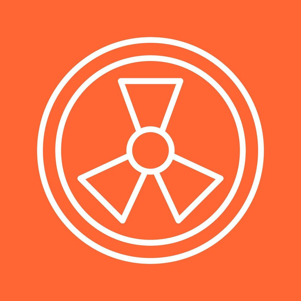 Radiation Vector Icon