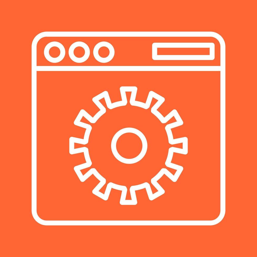 Website Settings Vector Icon