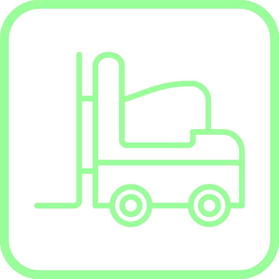 Forklift Vector Icon