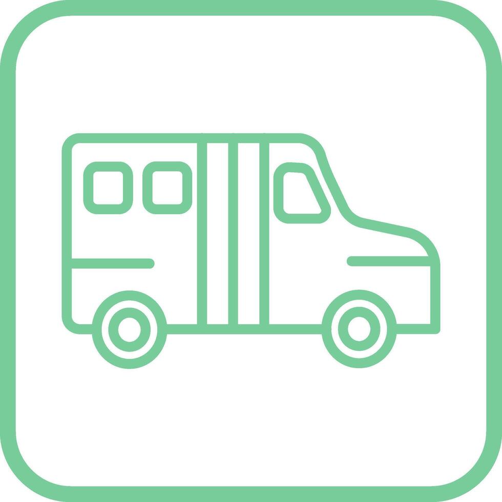 School Bus Vector Icon