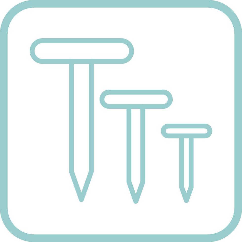 Nail Vector Icon