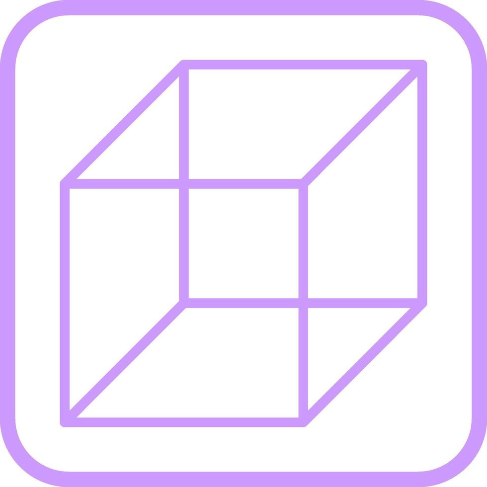 Cube Vector Icon