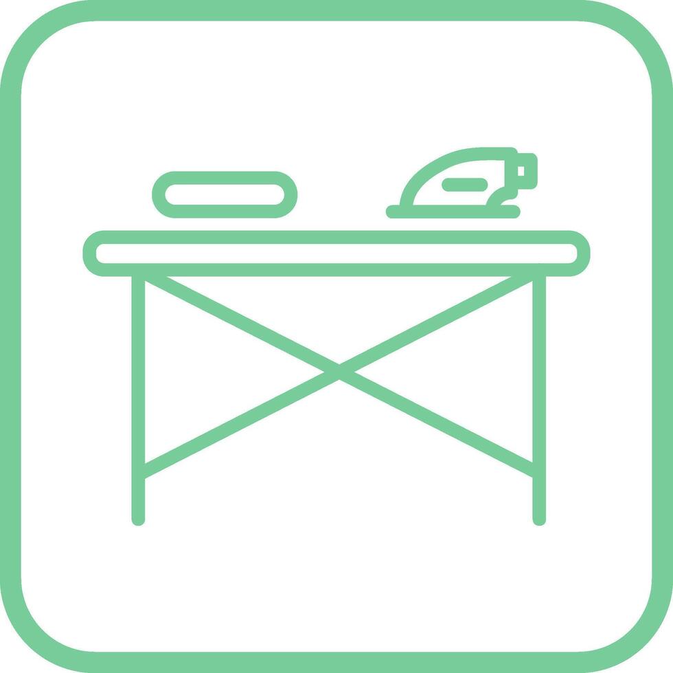 Iron Stand Vector Icon