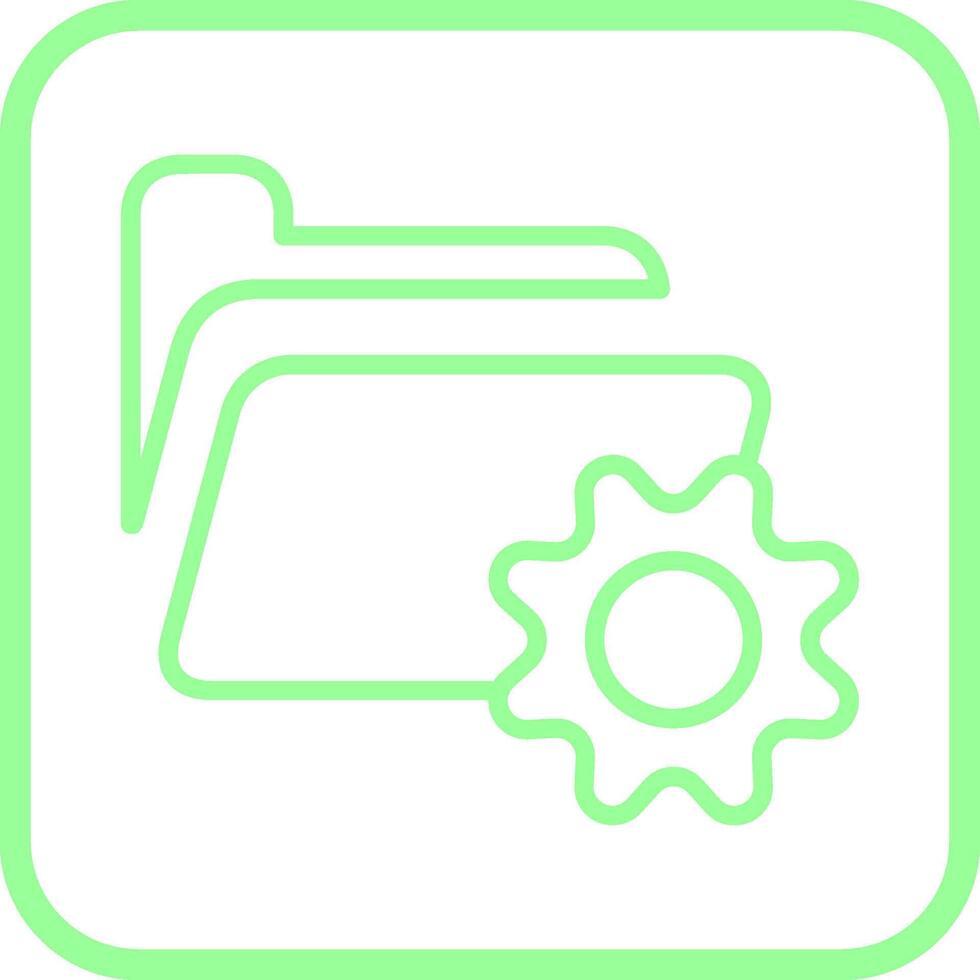 Preferences Folder Vector Icon