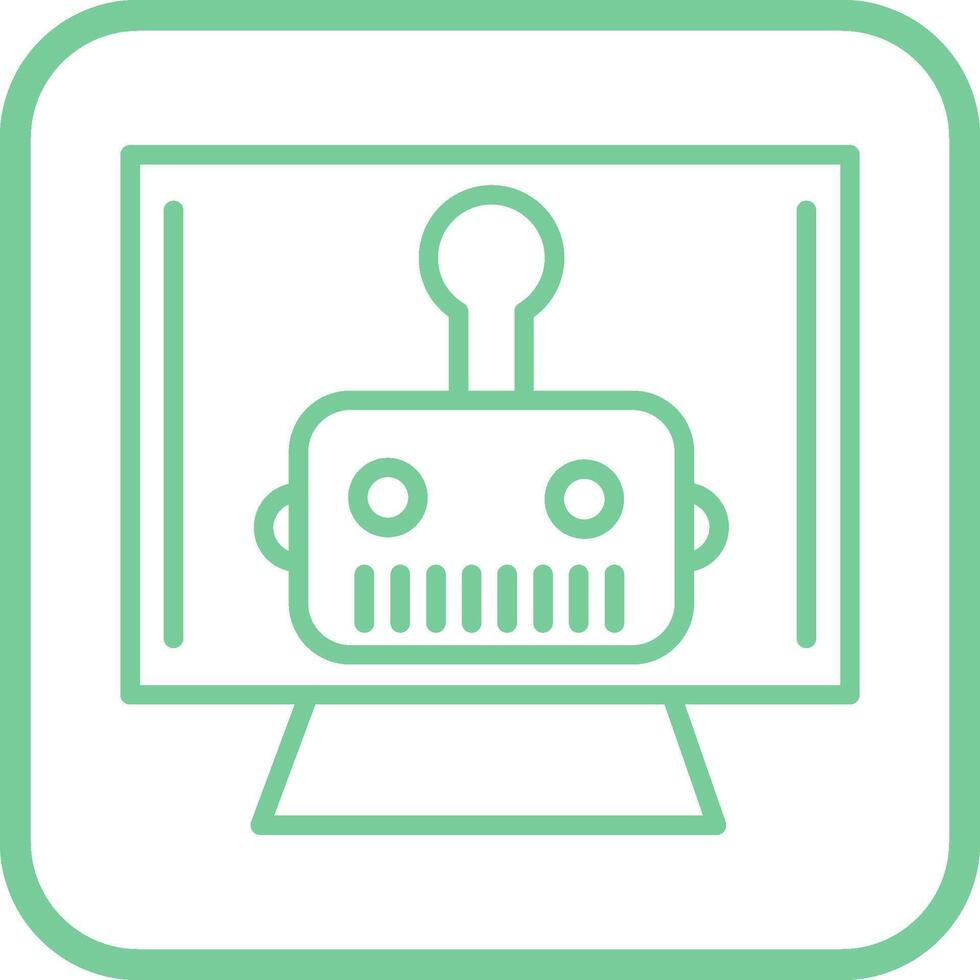 Artificial Bot Vector Icon