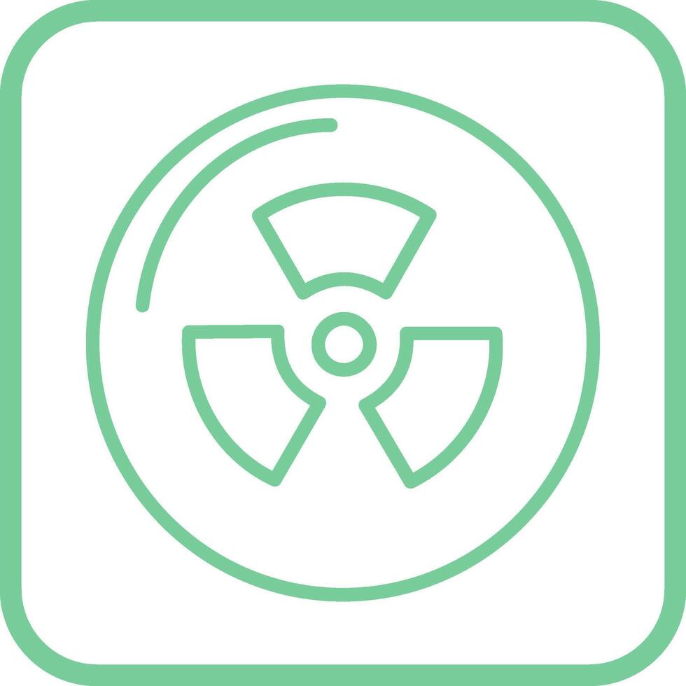 Radiation Vector Icon