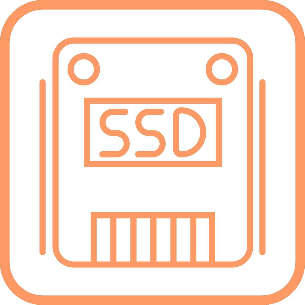 SSD Vector Icon