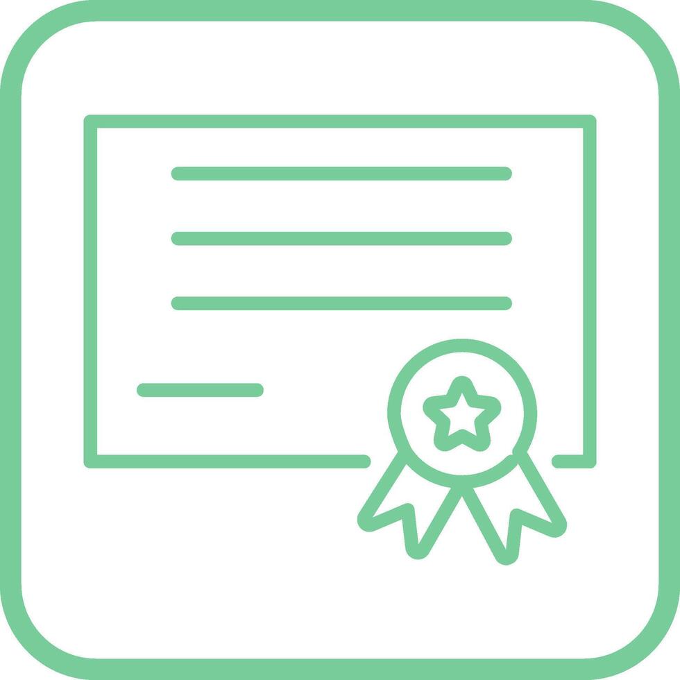 Diploma Vector Icon