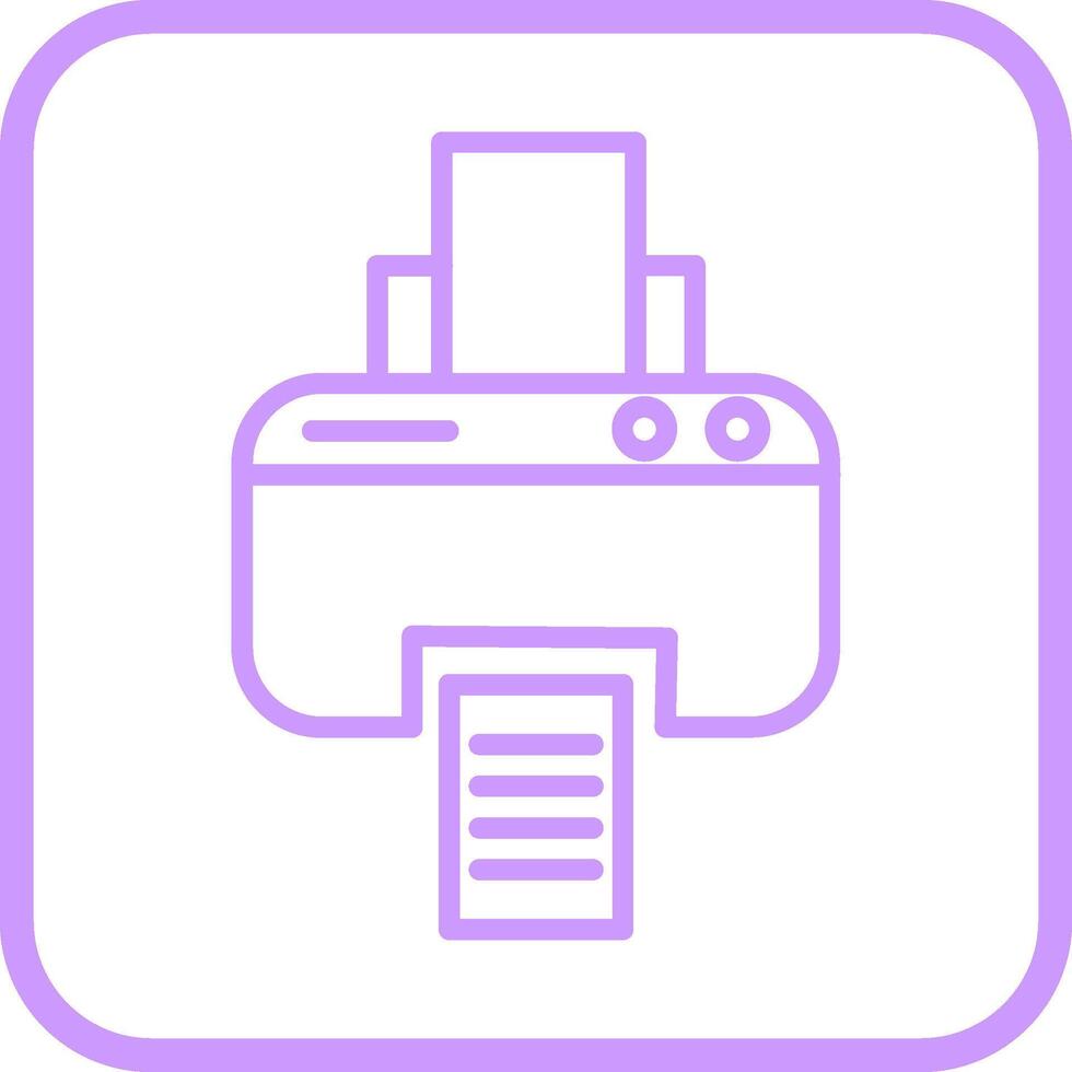 Printer Vector Icon
