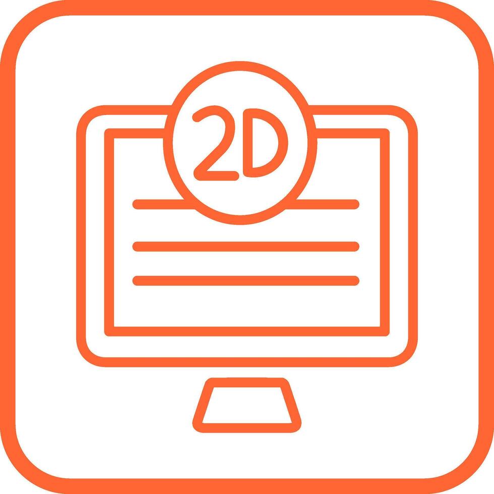2D Quality Screen Vector Icon